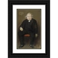 thumbnail image 1 of Jean Béraud 12x18 Black Ornate Wood Framed Double Matted Museum Art Print Titled - Portrait of Ernest Renan (1823-1892), Philosopher (1889), 1 of 5