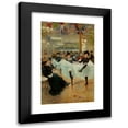 thumbnail image 1 of Jean Béraud 13x18 Black Modern Framed Museum Art Print Titled - Le Cafe De Paris, 1 of 5