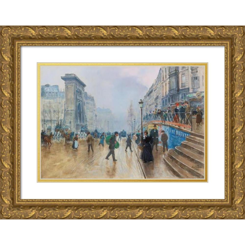 Jean Beraud、Le boulevard Saint-Denis a Jean Béraud | Le boulevard Saint-Denis à Paris | MutualArt