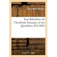 thumbnail image 1 of Jean Balesdens, de l'Académie Française, Et Son Quintilien (Paperback), 1 of 1