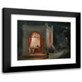 thumbnail image 1 of Jean-Baptiste-André Gautier d'Agoty 14x12 Black Modern Framed Museum Art Print Titled - The Marriage Contract or Nervous Expectations, 1 of 5