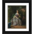 thumbnail image 1 of Jean-Baptiste Charpentier 20x24 Black Ornate Framed Double Matted Museum Art Print Titled: Portrait of Marie Therese Louise of Savoy, Princess of Lamballe (1749-1792), 1 of 5