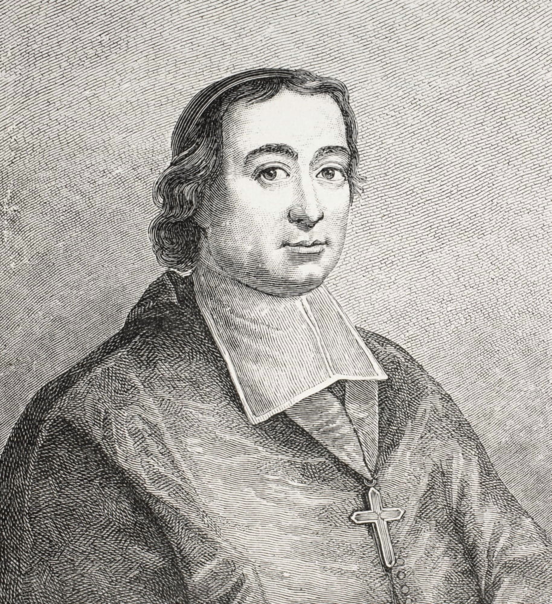 Jean Baptiste Massillon 1663 - 1742 French Catholic Bishop From Xviii Siecle Institutions Usages Et Costumes Published Paris 1875 Canvas Art - Ken Welsh Design Pics (28 x 30)