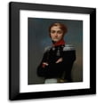 thumbnail image 1 of Jean-Baptiste Regnault 15x18 Black Modern Framed Museum Art Print Titled - Portrait of Charles-Louis Regnault, an Officer from the Napoleonic&nbsp;Wars (ca.&nbsp;1814-15), 1 of 5