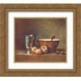 thumbnail image 1 of Jean Baptiste Simeon Chardin 2x Matted 24x20 Gold Ornate Framed Art Print 'The Silver Beaker', 1 of 2