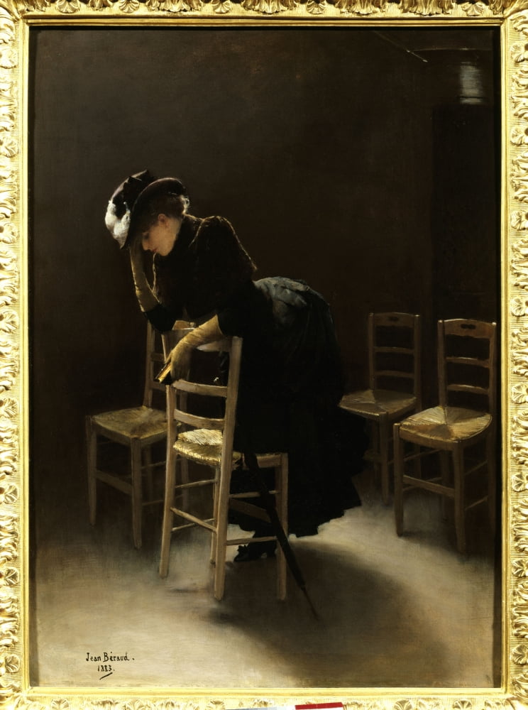 Jean Beraud (1849-1935) French School Canvas Art - (18 x 24)