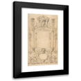 thumbnail image 1 of Jean Bernard Toro 12x18 Black Modern Framed Museum Art Print Titled - Design for a Title Page, 1 of 5