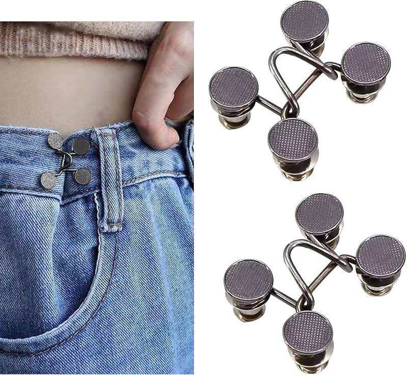 Jean Button Pins, Adjustable Jean Button, Detachable Jean Button Pin ...