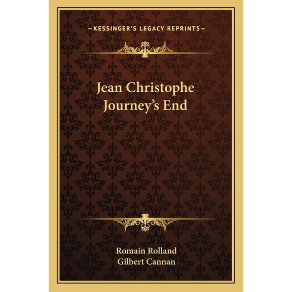 Jean Christophe Journey's End (Paperback)