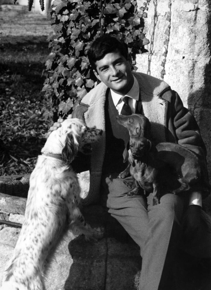 Jean-Claude Brialy Canvas Art - (16 x 20)