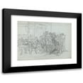 thumbnail image 1 of Jean-Claude Naigeon 18x14 Black Modern Framed Museum Art Print Titled - Timoleon Thanked by the Citizens of Syracuse (C. 1790), 1 of 5