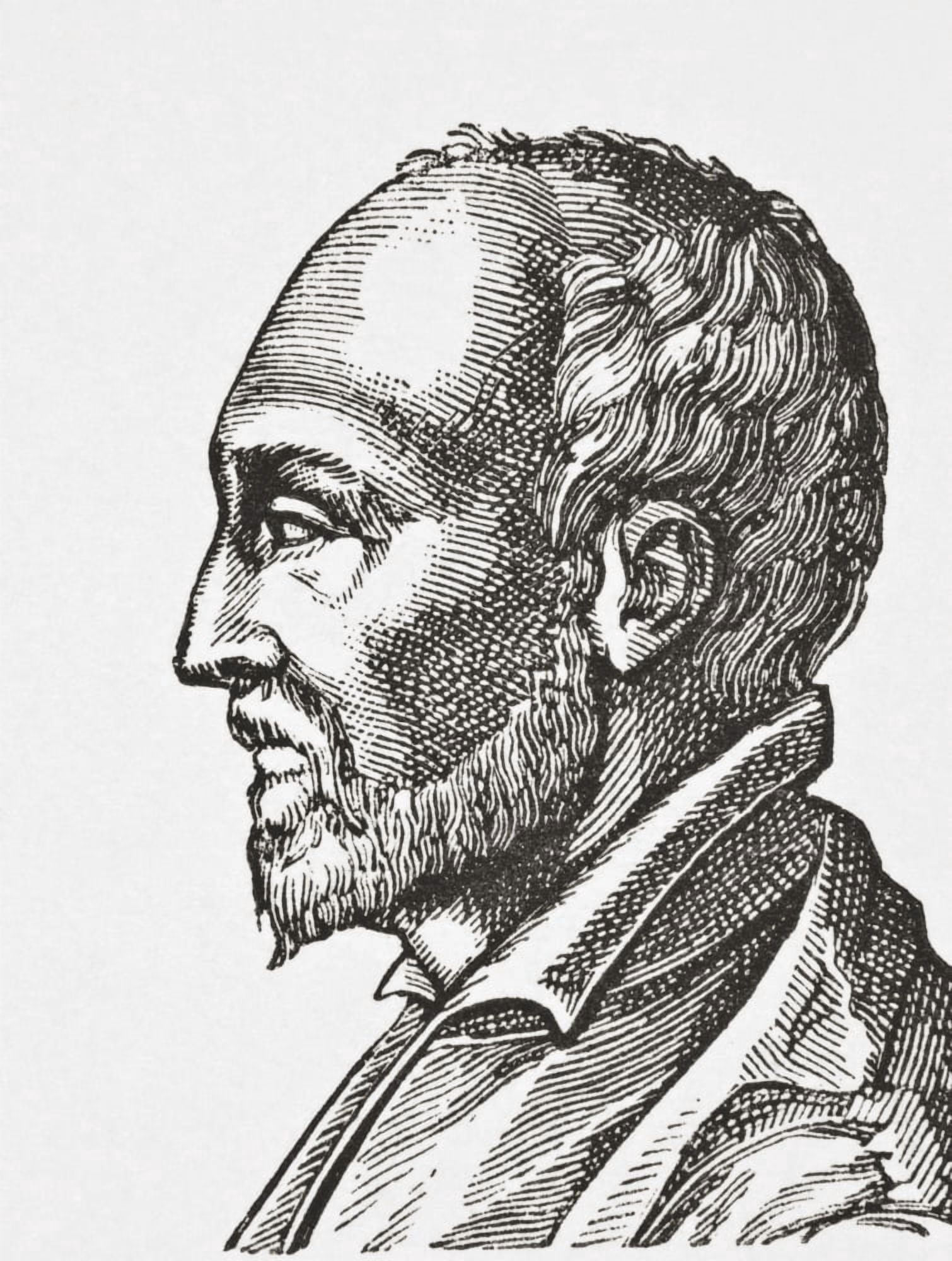 Jean Daurat 1508 1588 French Poet Scholar And Member Of The Pliade From Science And Literature In The Middle Ages By Paul Lacroix Published London 1878 Canvas Art - Ken Welsh Design Pics (24 x 32)