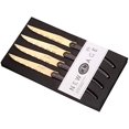 thumbnail image 1 of Jean Dubost 4pc New Age Gold steak knives, one size, 1 of 1