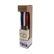 Jean Dubost JD5-60014P Block Knives, Paris Mix - 6 Piece