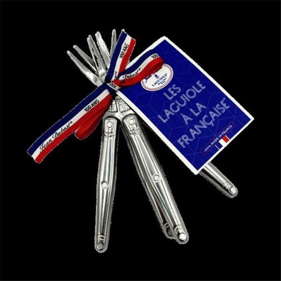 Jean Dubost JD05-0424.SS Cocktail Fork, Stainless Steel - 4 Piece
