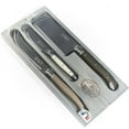 thumbnail image 1 of Jean Dubost Laguiole Cheese Knife Set, Linen, 3-Piece  (JD93-13336), 1 of 2