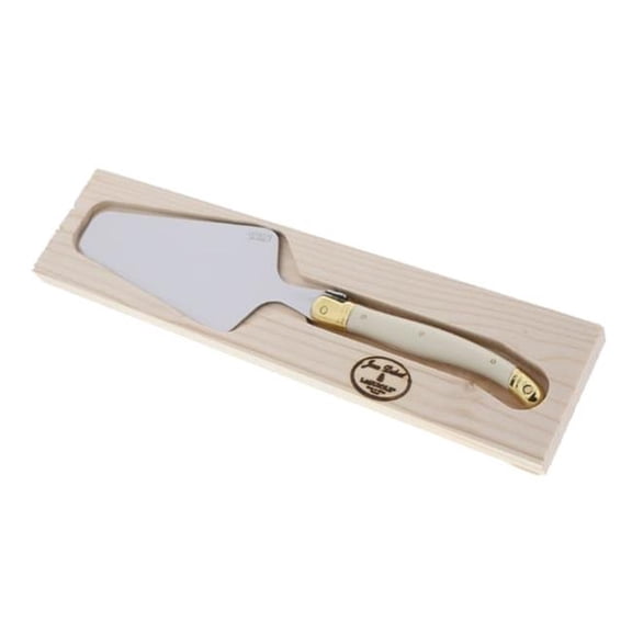 Jean Dubost JD12834 Pie Server - Ivory & Brass