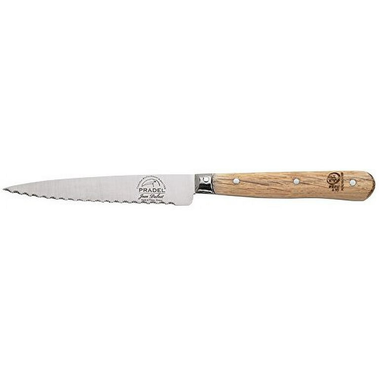  Jean Dubost Pradel Kitchen Knife, Stainless Steel Blades, Wood:  Home & Kitchen