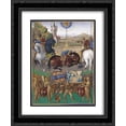 thumbnail image 1 of Jean Fouquet 2x Matted 20x24 Black Ornate Framed Art Print 'Saint Paul', 1 of 2