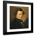 thumbnail image 1 of Jean-François Millet 15x18 Black Modern Framed Museum Art Print Titled - Anonymous Man Portrait (ca 1845), 1 of 5
