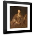 thumbnail image 1 of Jean-François de Troy 12x14 Black Modern Framed Museum Art Print Titled - Portrait of a Woman, 1 of 1