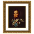 thumbnail image 1 of Jean-Francois Thuaire 15x18 Gold Ornate Wood Frame and Double Matted Museum Art Print Titled - Portrait of Charles-Ferdinand D'Artois, Duke of Berry (1778-1820) (1820), 1 of 4