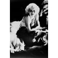 thumbnail image 1 of Jean Harlow 24x36 Poster classic pose on tiger rug, 1 of 1