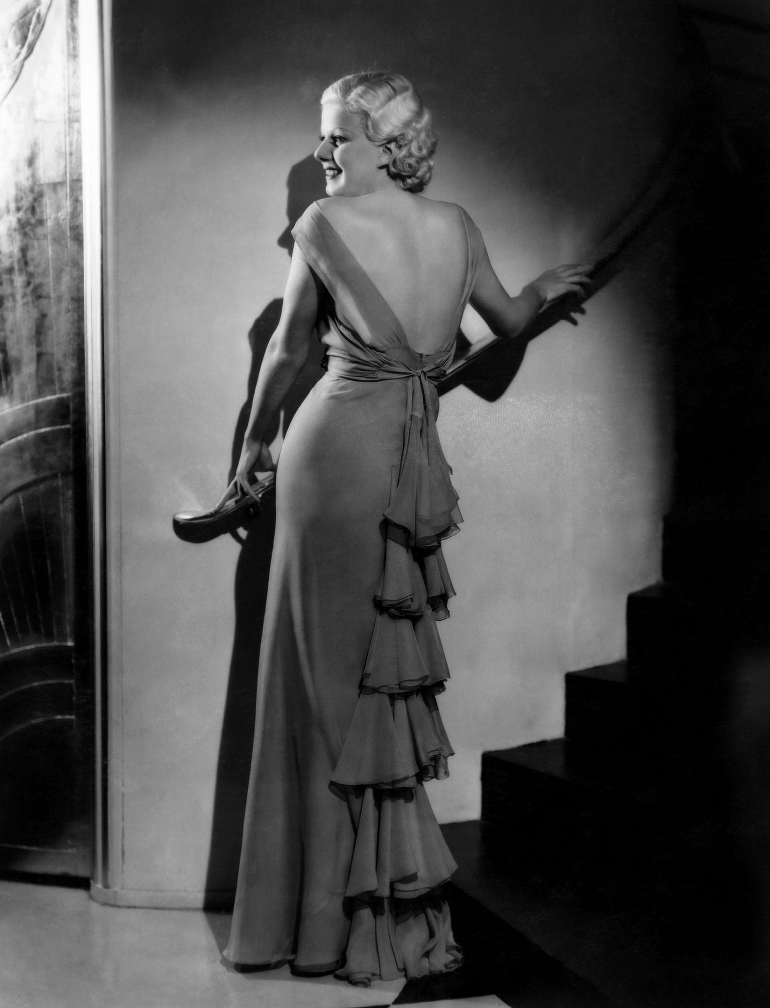 Jean Harlow Canvas Art - (16 x 20)