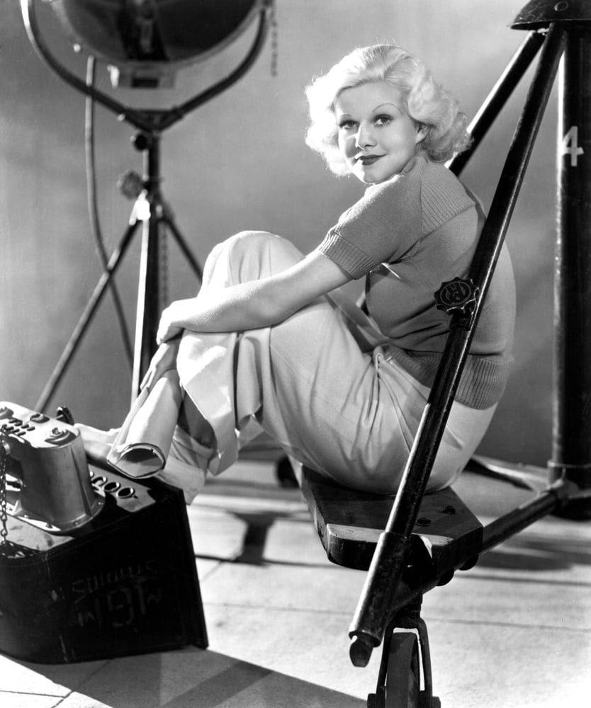Jean Harlow Canvas Art - (16 x 20)