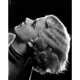 thumbnail image 1 of Jean Harlow Close Up Portrait Side View in Black Drape Velvet Dress with Marcel Wave Hair Photo Print (8 x 10), 1 of 1