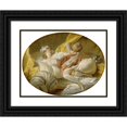 thumbnail image 1 of Jean-Honoré Fragonard 18x15 Black Ornate Wood Framed Double Matted Museum Art Print Titled - The Beautiful Servant, 1 of 5