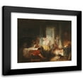 thumbnail image 1 of Jean-Honoré Fragonard 23x20 Black Modern Framed Museum Art Print Titled - Interior Roman (ca. 1760), 1 of 5