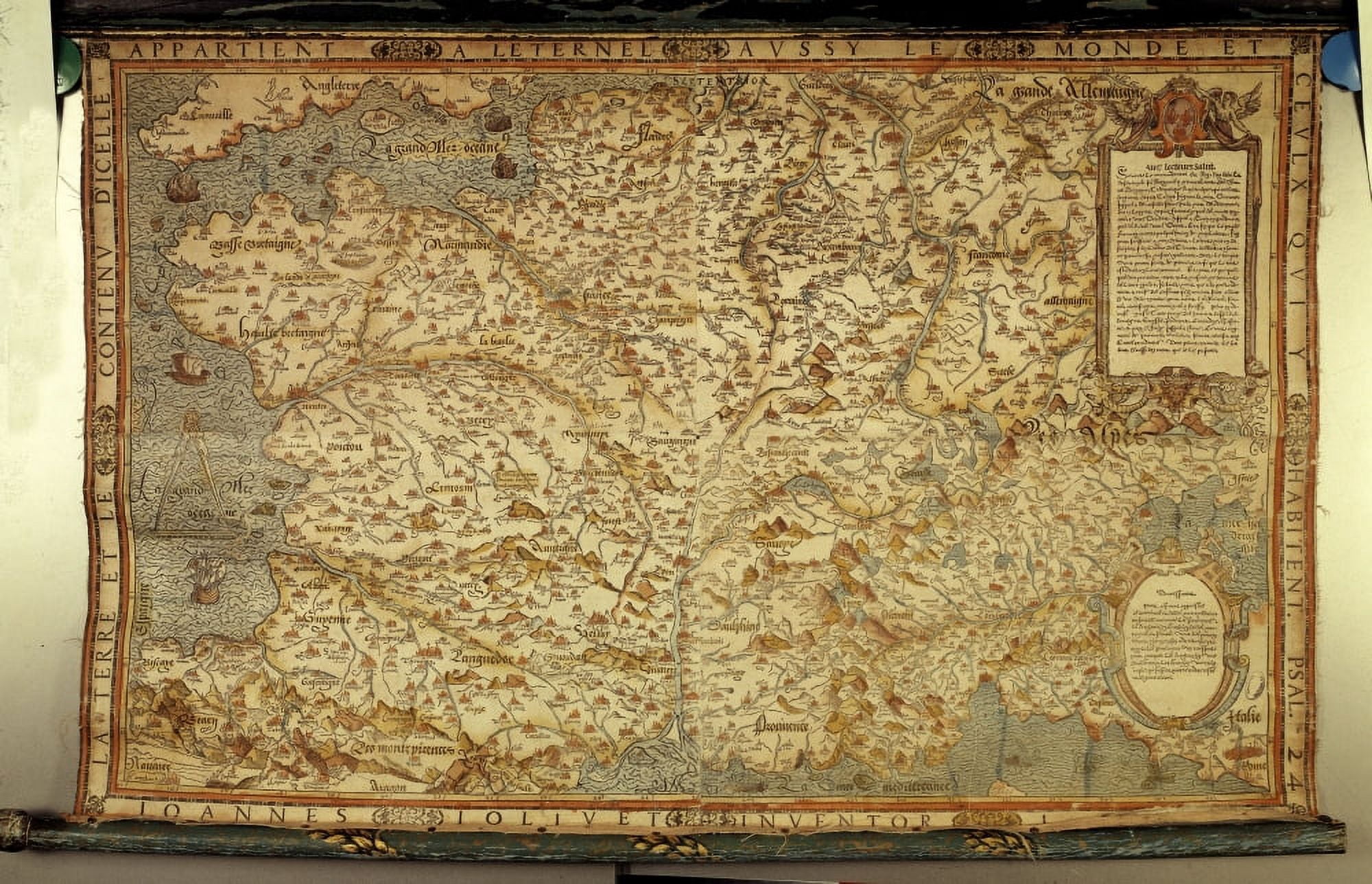 Jean Jolivet (16Th Century) French School Canvas Art - (36 x 24)
