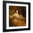 thumbnail image 1 of Jean-Joseph-Benjamin Constant 12x14 Black Modern Framed Museum Art Print Titled - Portrait of an Elegant Lady (1901), 1 of 5