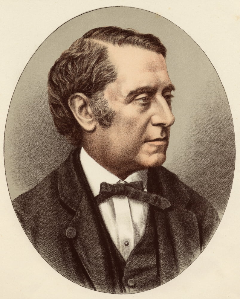 Jean-Joseph Louis Blanc 1811-1882 Eminent Orator Historian And Socialist From A Photograph By Monsieur F Mulnier Canvas Art - Ken Welsh Design Pics (26 x 34)