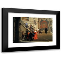 Jean-Léon Gérôme 14x11 Black Modern Framed Museum Art Print Titled - L'Eminence Grise (1873)