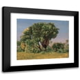 thumbnail image 1 of Jean-Léon Gérôme 24x20 Black Modern Framed Museum Art Print Titled - Study of Palm Trees (Probably 1868), 1 of 5