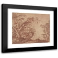 thumbnail image 1 of Jean-Laurent Le Geay 14x12 Black Modern Framed Museum Art Print Titled - Architectural Fantasy (18th Century), 1 of 5
