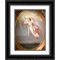 thumbnail image 1 of Jean Leon Gerome 2x Matted 20x24 Black Ornate Framed Art Print 'A Soul Taken away by an Angel ', 1 of 2