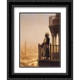 thumbnail image 1 of Jean Leon Gerome 2x Matted 20x24 Black Ornate Framed Art Print 'The Muezzin', 1 of 2