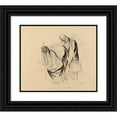 thumbnail image 1 of Jean-Louis Forain 17x15 Black Ornate Wood Framed Double Matted Museum Art Print Titled - The Departure for Versailles (C. 1919), 1 of 5