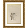 thumbnail image 1 of Jean-Louis Forain 18x24 Gold Ornate Framed and Double Matted Museum Art Print Titled - Municipal Elections (C. 1897), 1 of 4