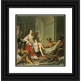 thumbnail image 1 of Jean-Marc Nattier 12x12 Black Ornate Wood Framed Double Matted Museum Art Print Titled: Mademoiselle De Clermont En Sultane (1733), 1 of 5