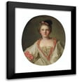 thumbnail image 1 of Jean-Marc Nattier 15x18 Black Modern Framed Museum Art Print Titled - Portrait of Marie-Therese Geoffrin (1715-1791), Marquise De La Ferte-Imbault, 1 of 5