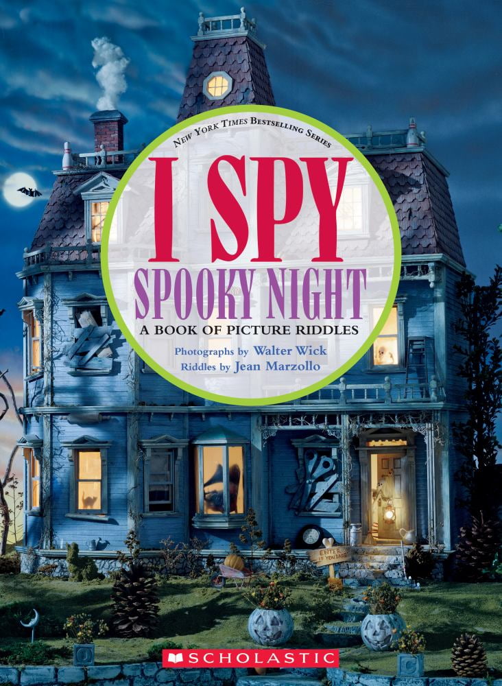 JEAN MARZOLLO; WALTER WICK Jean Marzollo: I Spy Spooky Night: a Book of Picture Riddles (Hardcover)