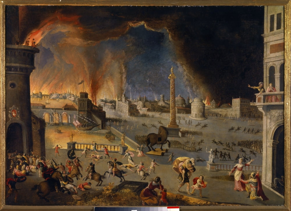 Jean Maublanc (1582-1628) French School Canvas Art - (24 x 18)