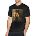 thumbnail image 1 of Jean Michel Basquiat Men's T-Shirts Crew Neck Short Sleeve Tops Cool Custom Tees Clothes, 1 of 5