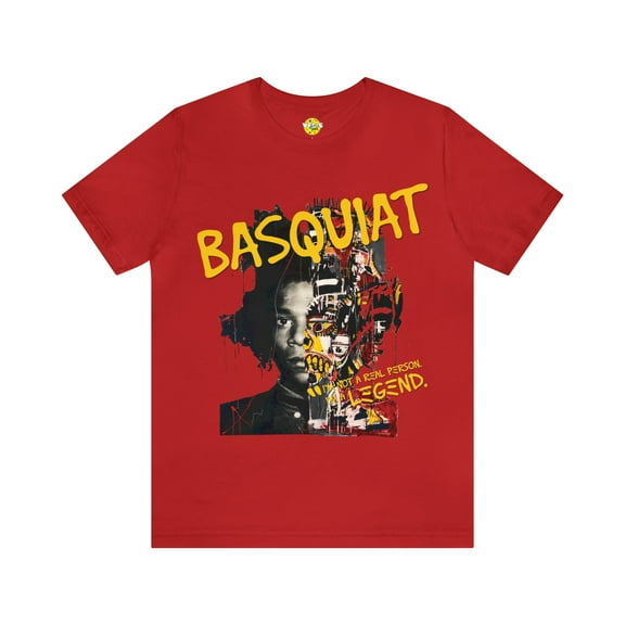 Jean-Michel Basquiat Portrait Urban Art Icon Shirt, Black History Month