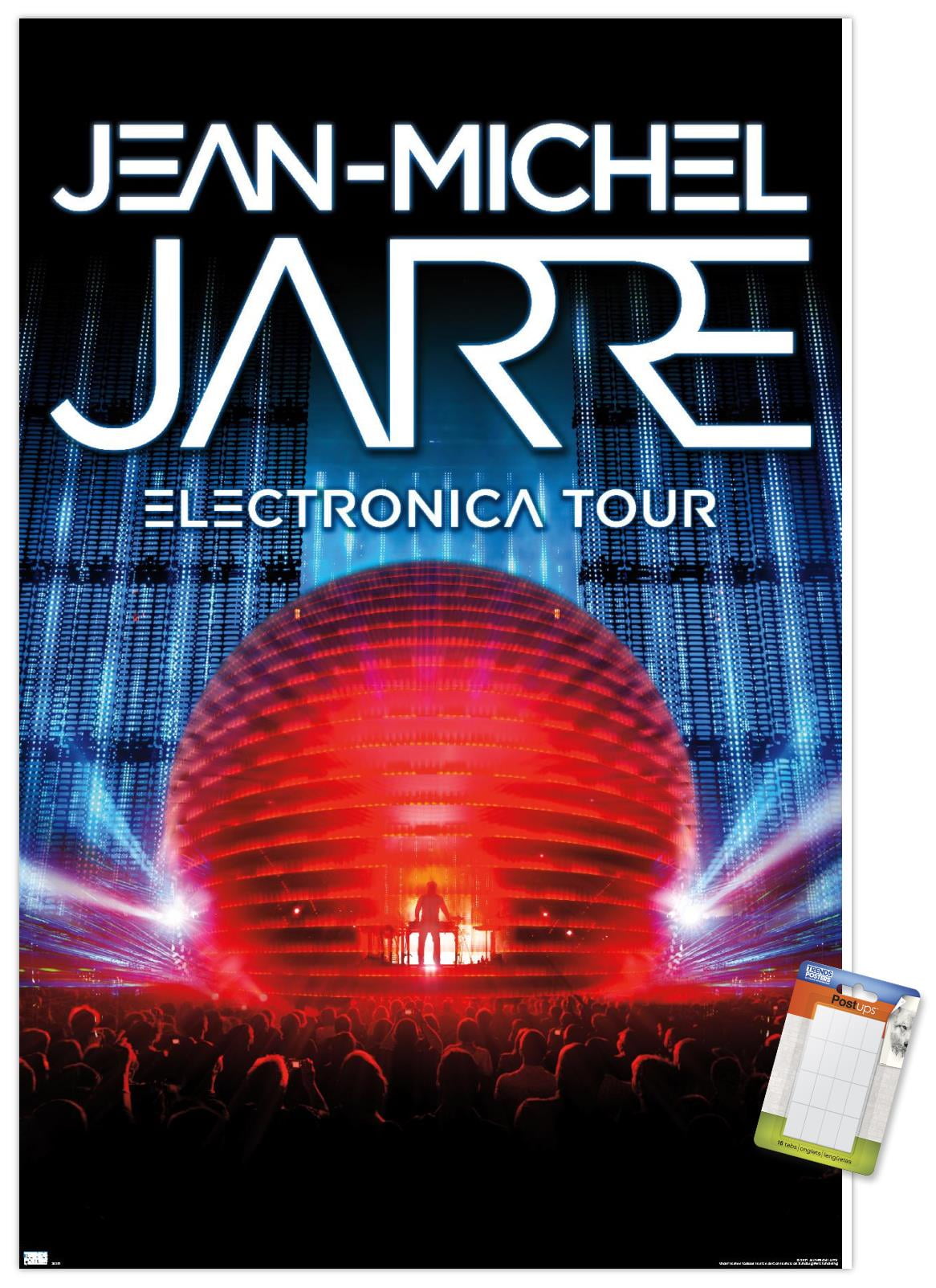 Jean Michel Jarre - Electronica Wall Poster, 14.725" x 22.375"