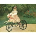 thumbnail image 1 of Jean Monet On His Horse Tricycle - CANVAS OR FINE PRINT WALL ART, 1 of 1